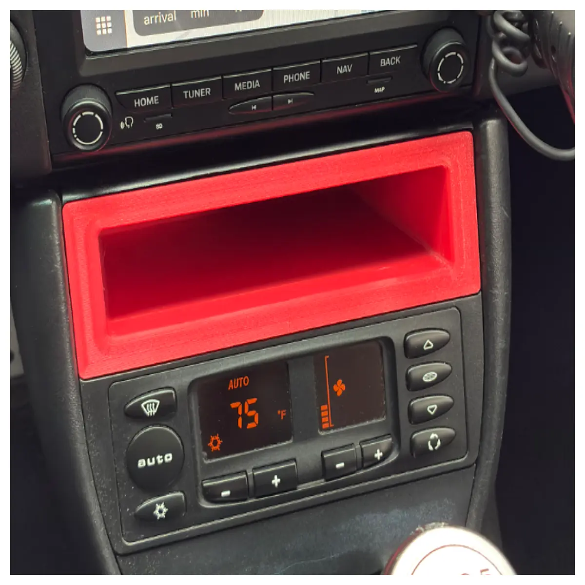 996 1 DIN Console Storage Box Replacement Parts Car Interior Accessories 996 Storage Box Auto Parts