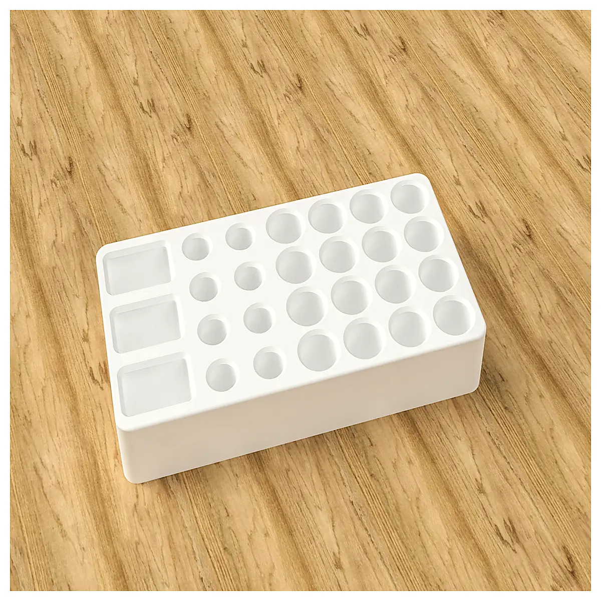 small battery organizer box storage case for aa aaa coin cell alkaline lithium dry cells keeping tidy