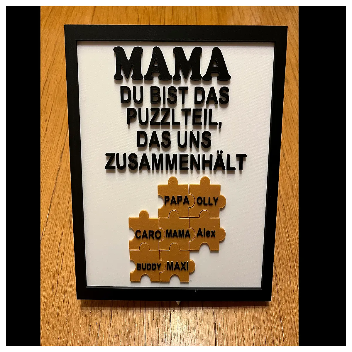 Puzzle Mom Mother s Day Gift Creative Family Activity Puzzle Mom Birthday Gift