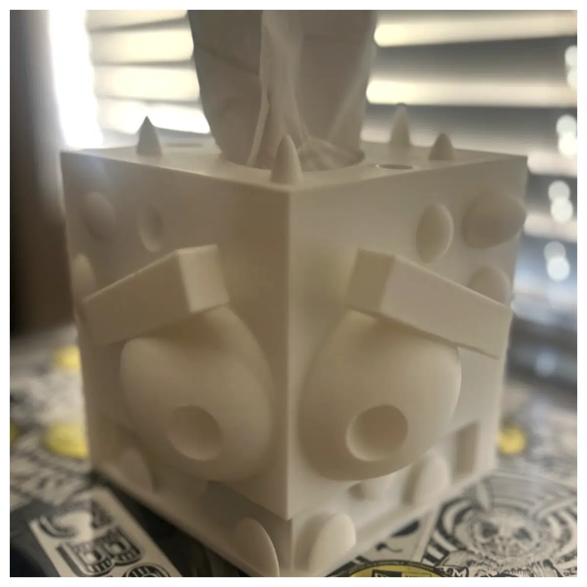 Jimmy Tissue Box Pull Tab Multi Purpose Tissue Box Kitchen Bathroom Portable Box Tissue Box