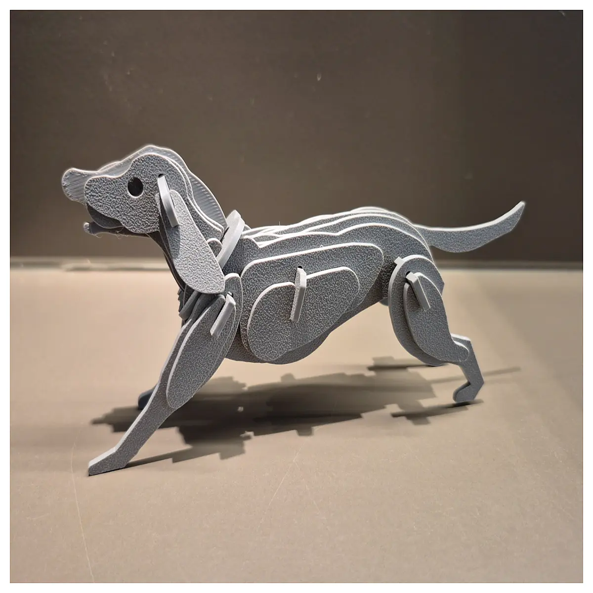 3D Puppy Puzzle Set Educational Puzzle Toys for Kids DIY Crafting Pet Model Cognitive Learning