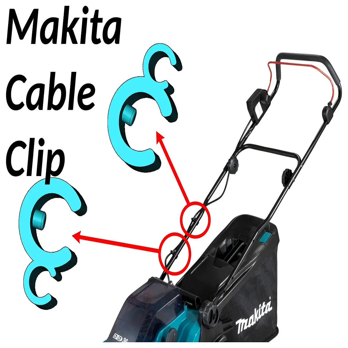 MKT Brush Cutter Cable Clamp Connector MKT Cable Fixator Brush Cutter Parts MKT Accessories