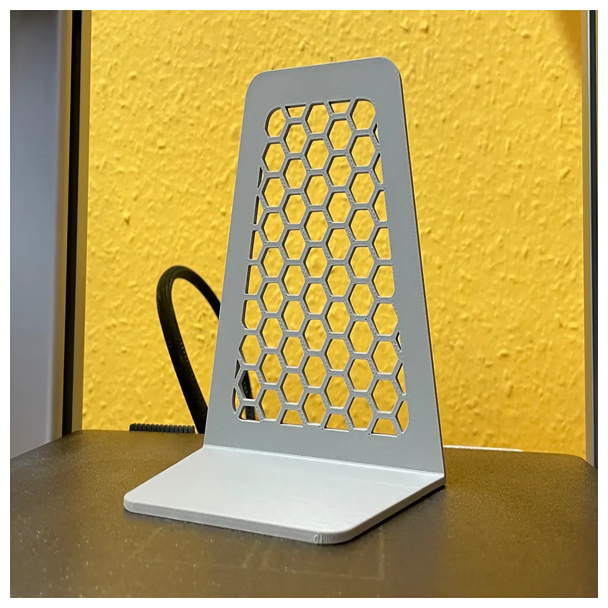 geometric hexagonal bookends duty metal shelf supports non slip desk organizers for home office library