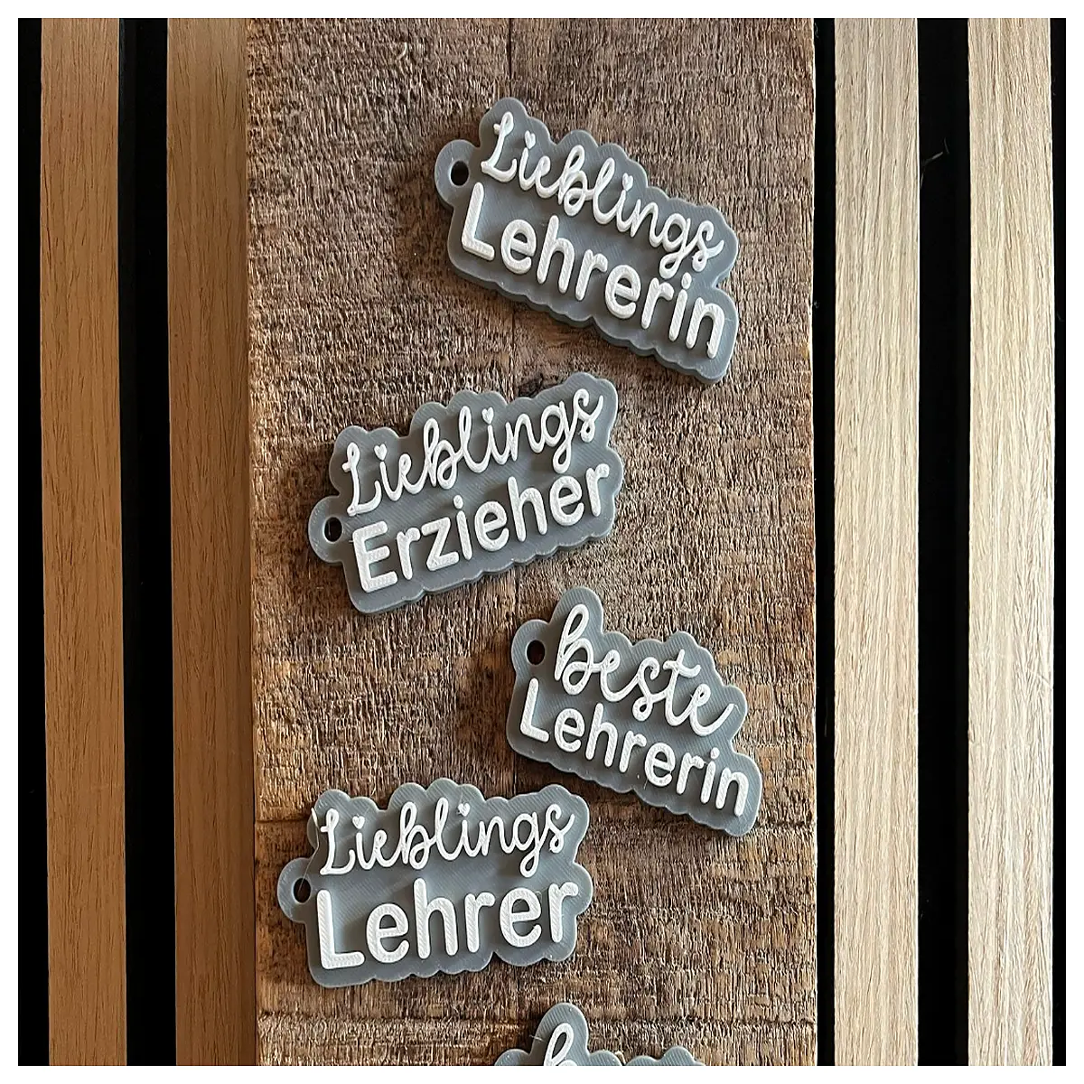 Teacher Keychain Early Childhood Education Keyring Teaching Accessory Teacher Gift Classroom Decoration
