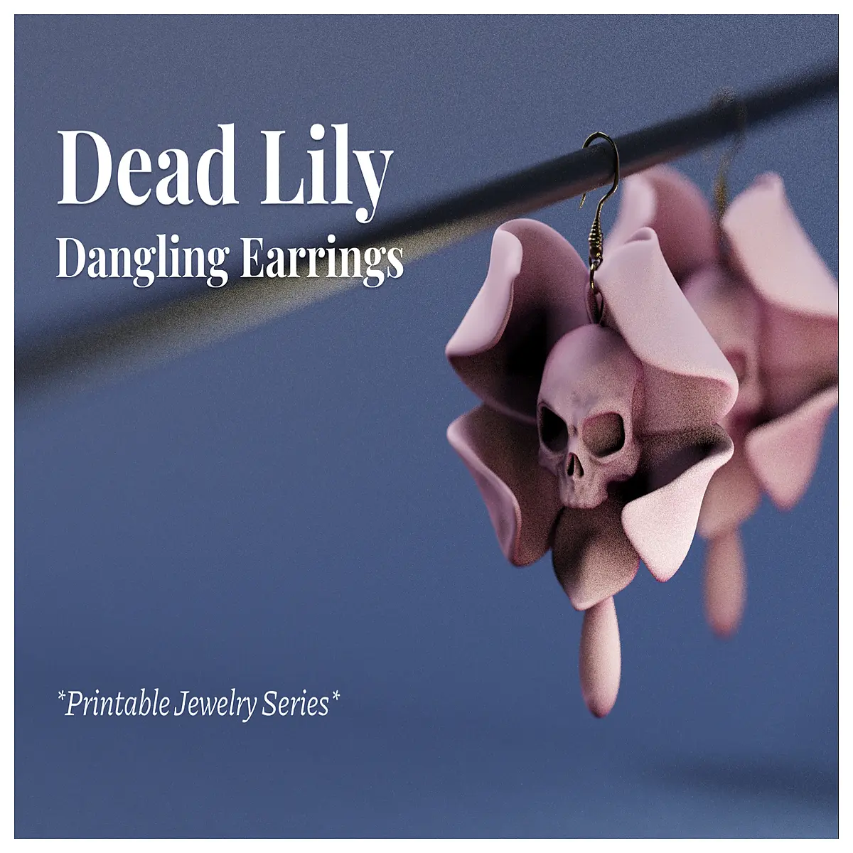 Drooping Lily Earrings Women s Floral Earring Wilted Lily Design Elegant Jewelry Earrings Minimalist Fashion