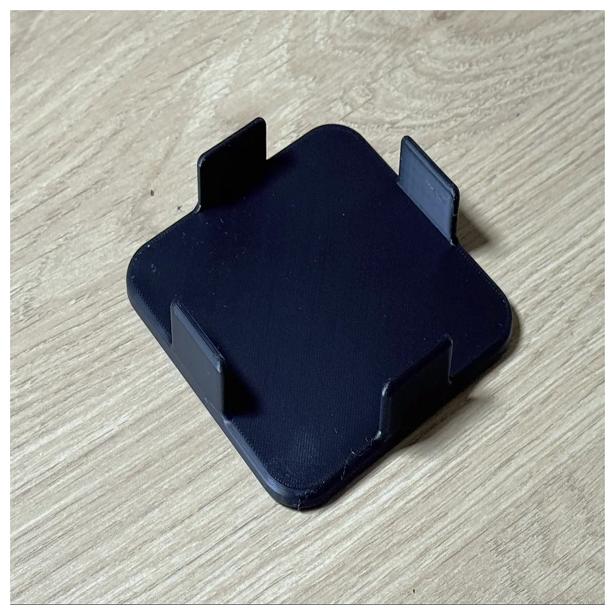 square coaster holder set 4 pack non slip table mat organizer for coffee cups mugs desk accessories