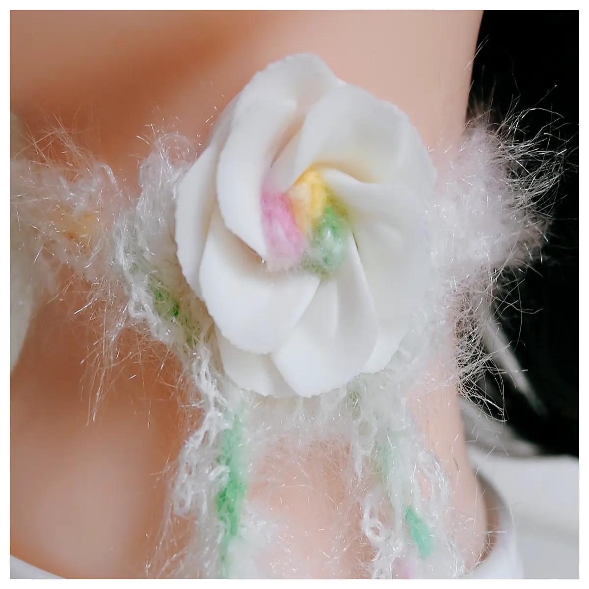 Jasmine Flower Bracelet Women Elegant Floral Necklace Jasmine Flower Jewelry Graceful Accessories Gift Idea