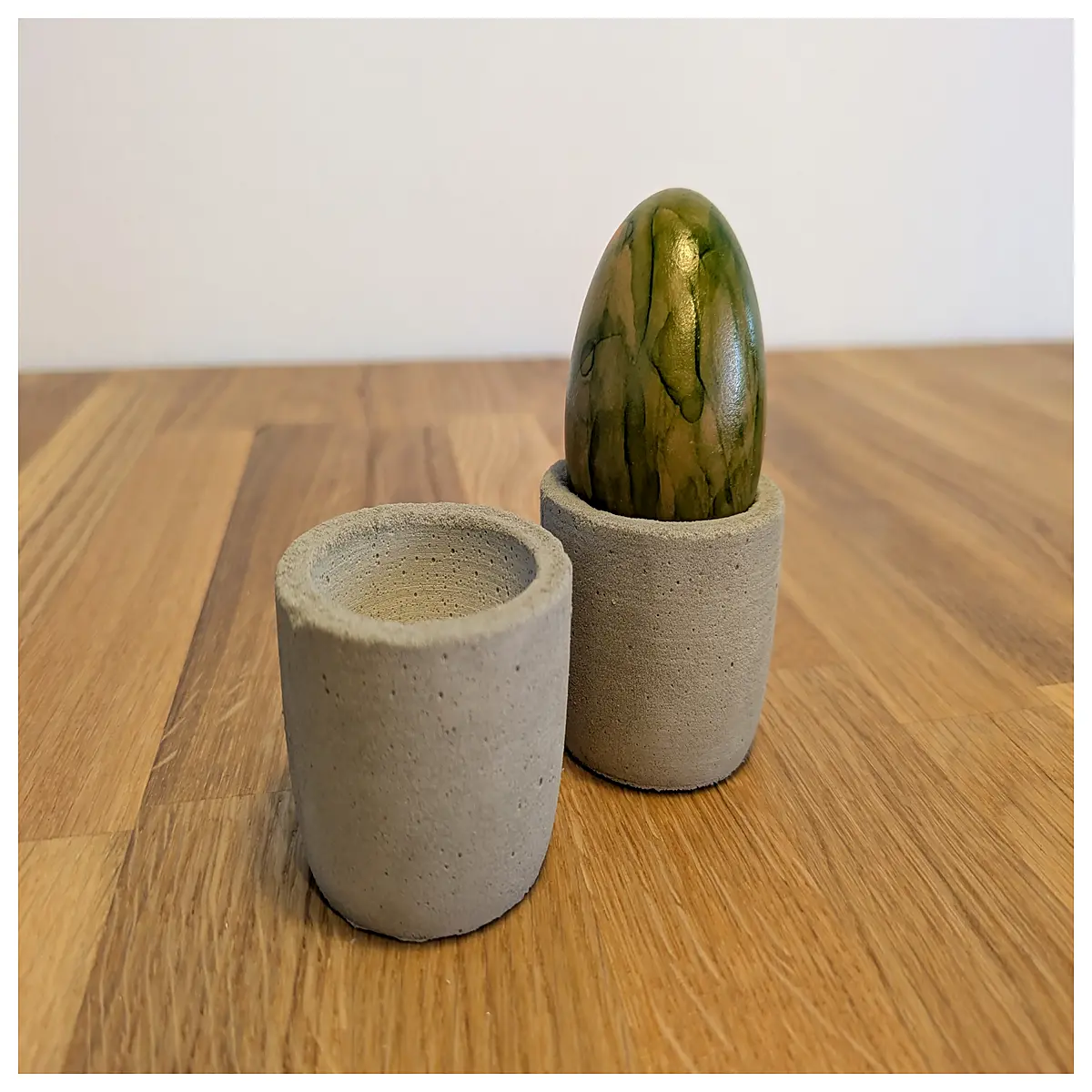 Minimalist Egg Cup Egg Cradle Concrete Baking Tools Cake Making Accessories Parts