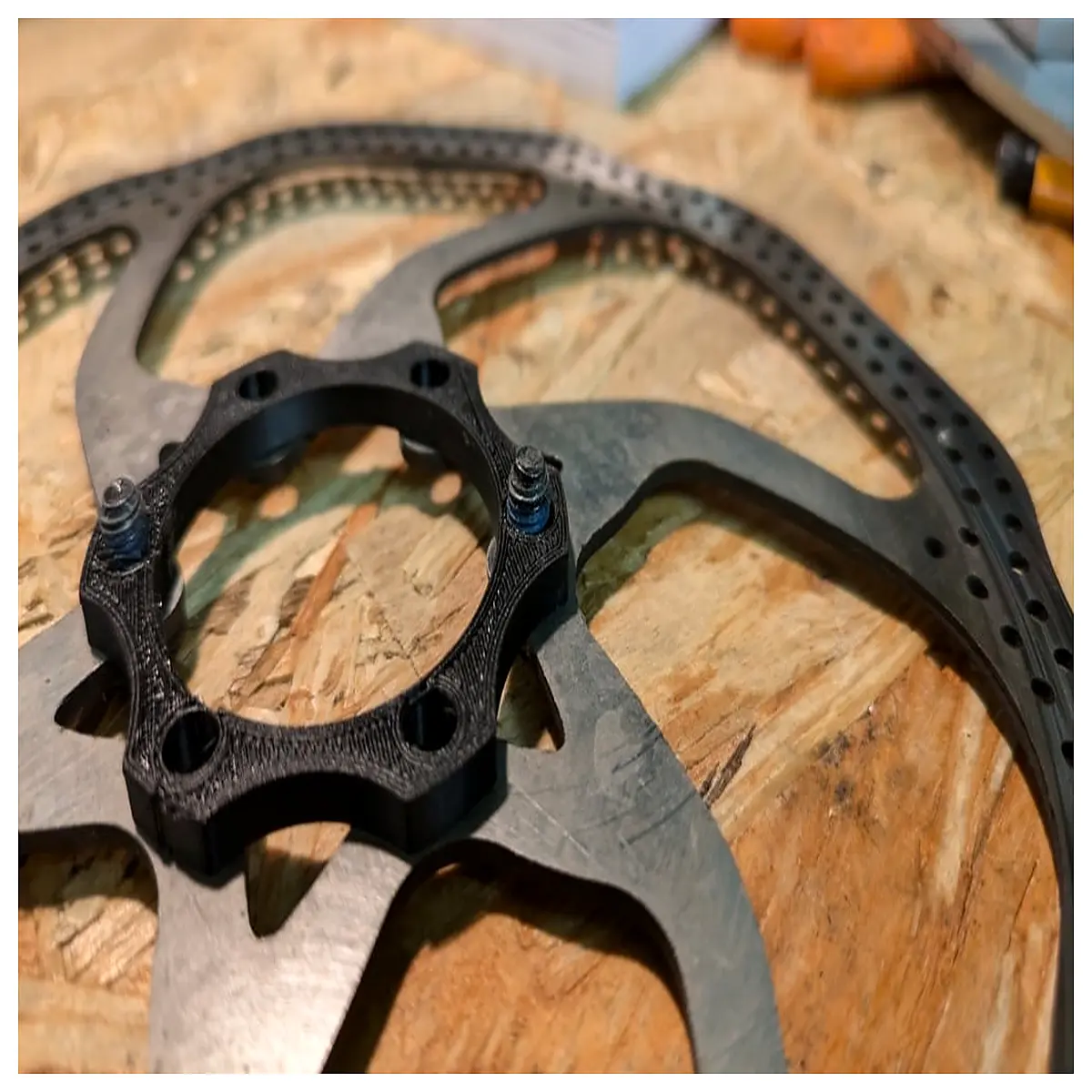 Disc Brake Rotor Rising 15mm Axle Enhance Brake Performance Rotor Upgrade Parts