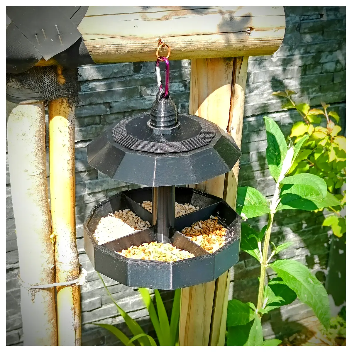 MeedyDoofa Bird Feeder Automatic Food Dispenser Pet Feeding Bird Nutrition Ultimate Feeder