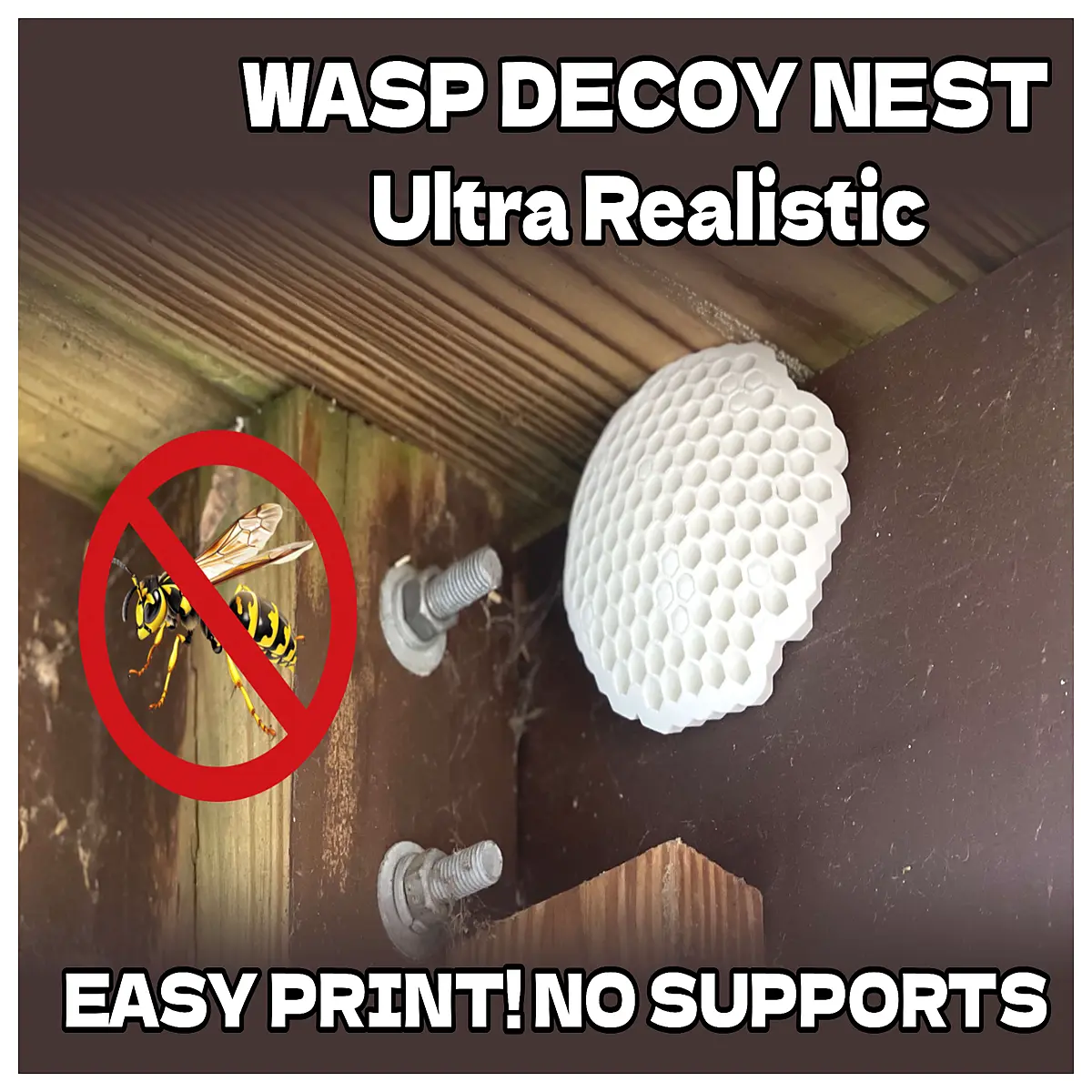 Beehive Repellent Bee Nest Trap Garden Control Outdoor Bee Deterrent Bee Deterrent System