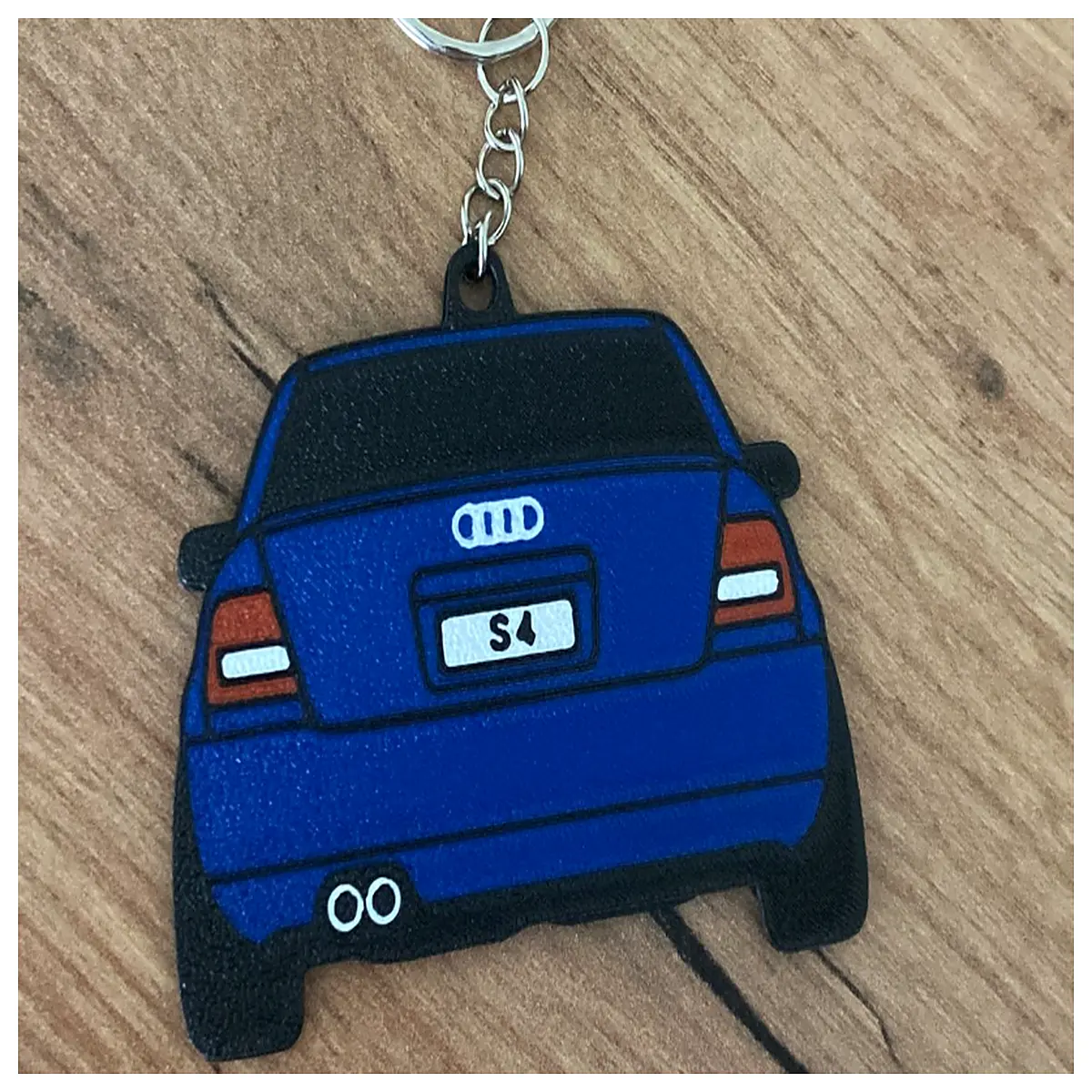 S4 B5 Key Chain Car Accessory Keyring Holder Decoration Automotive Parts