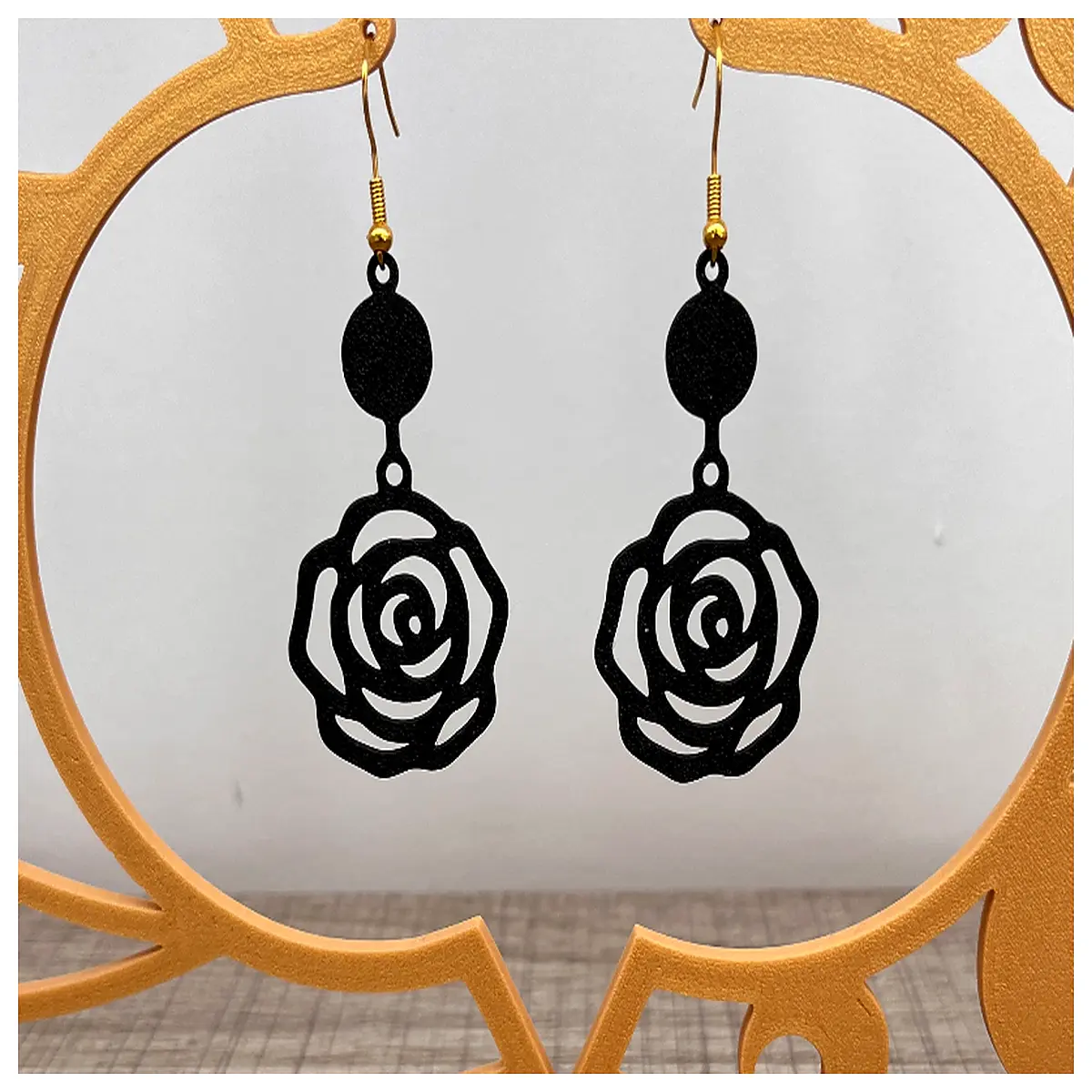 Rose Earrings Women s Style Romantic Elegant Fashion Jewelry Party Gift Party Earrings Artificial Flower Earring Accessories