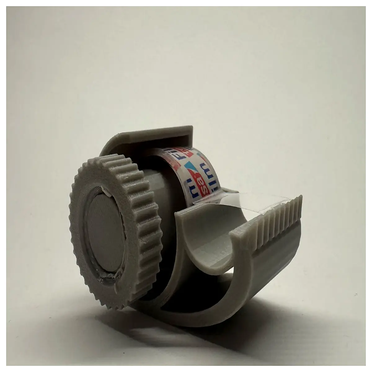 duty tape dispenser with non slip base desktop office supply organizer for packing boxes and shipping labels