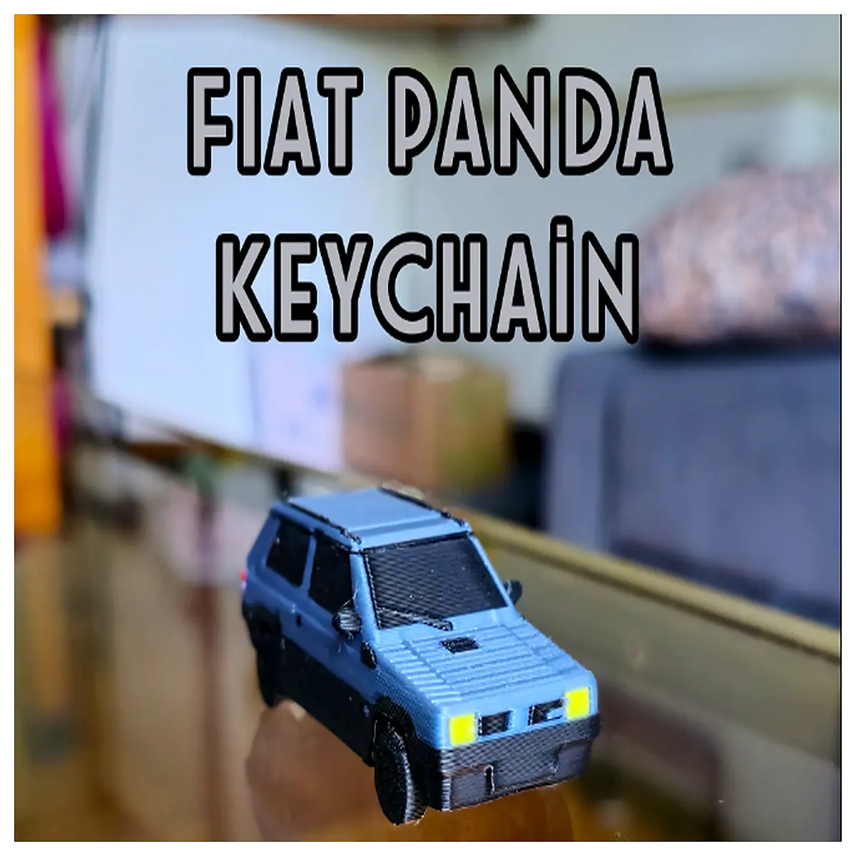 Panda Keychain Movable Wheel Accessory Car Decoration Mini Toy Auto Parts Figurine