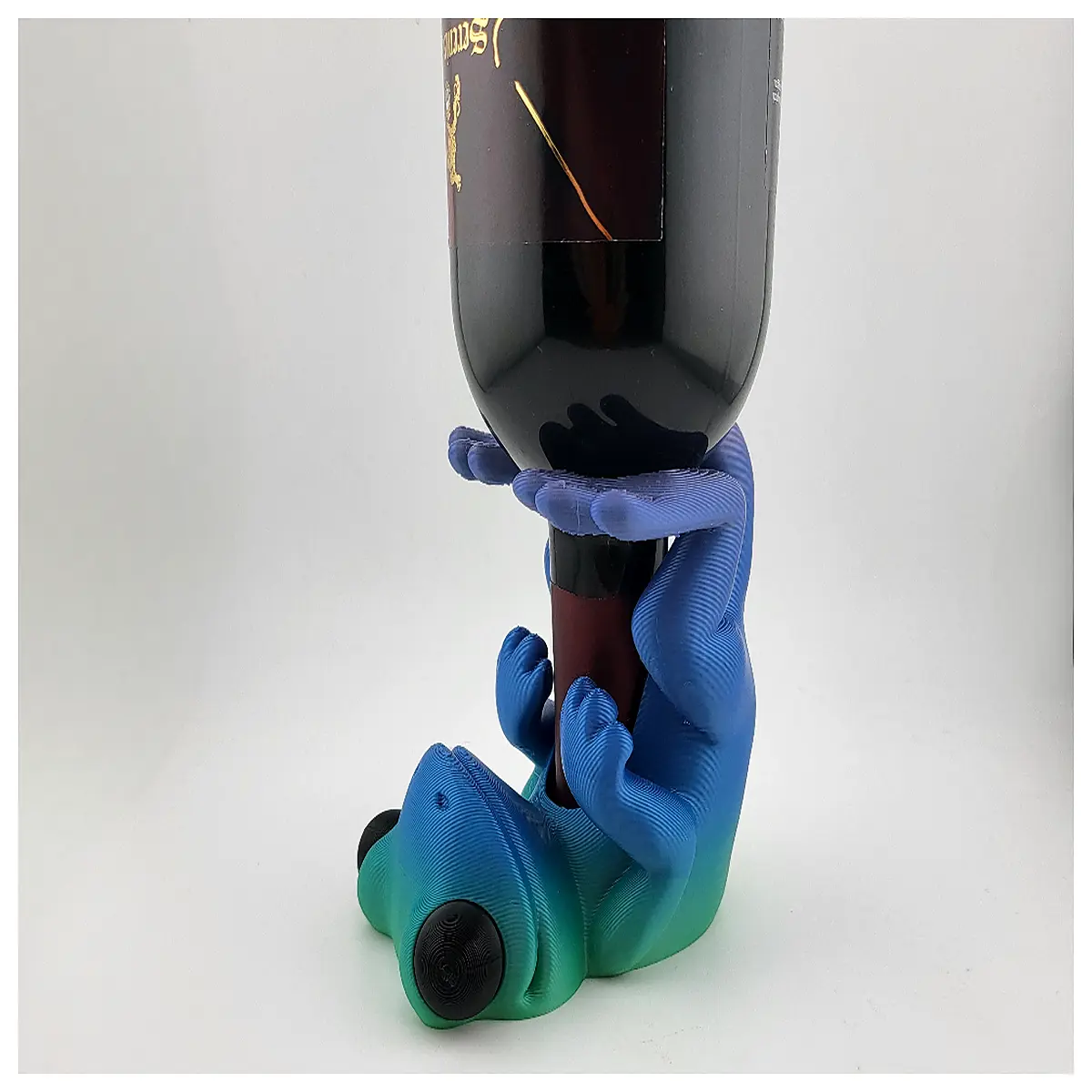 funny wine rack holder for bottles bar counter decoration gift