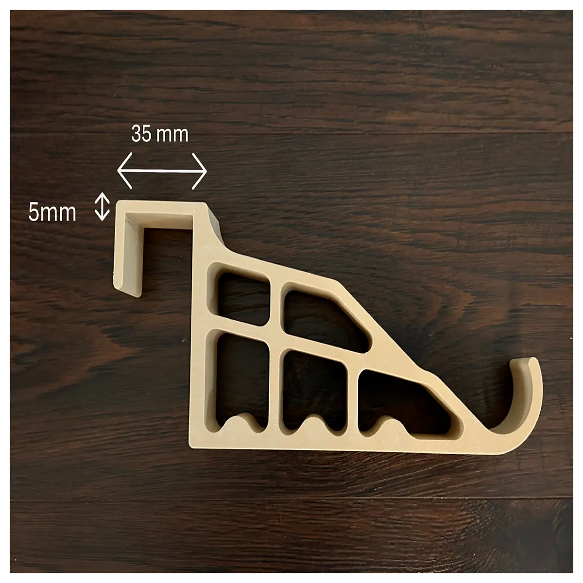 Heavy Duty Door Hooks 35mm Wall Mount Hanger Wall Decor Hanging Hardware Strong Bearing Indoor Furniture Accessories