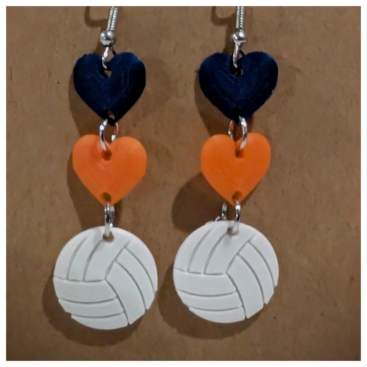 Volleyball Earrings Women s Style Sports Casual Fashion Volleyball Game Competition Trendy Teen Jewelry Elegant Simple