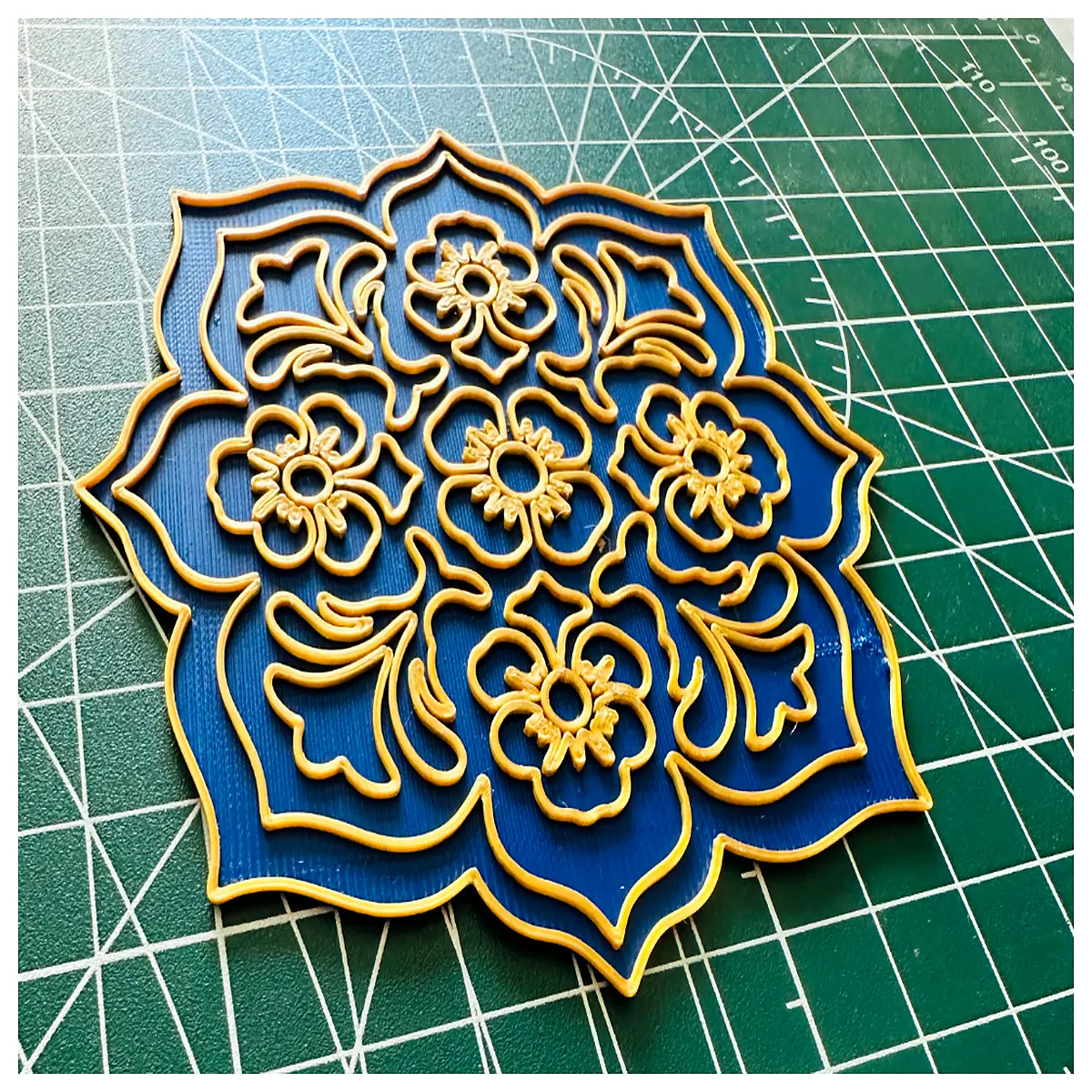 Dunhuang Cut Silk Faience Pattern Decoration Restoration Parts Art Accessories Faience Crafts Wall Decor Art Collection