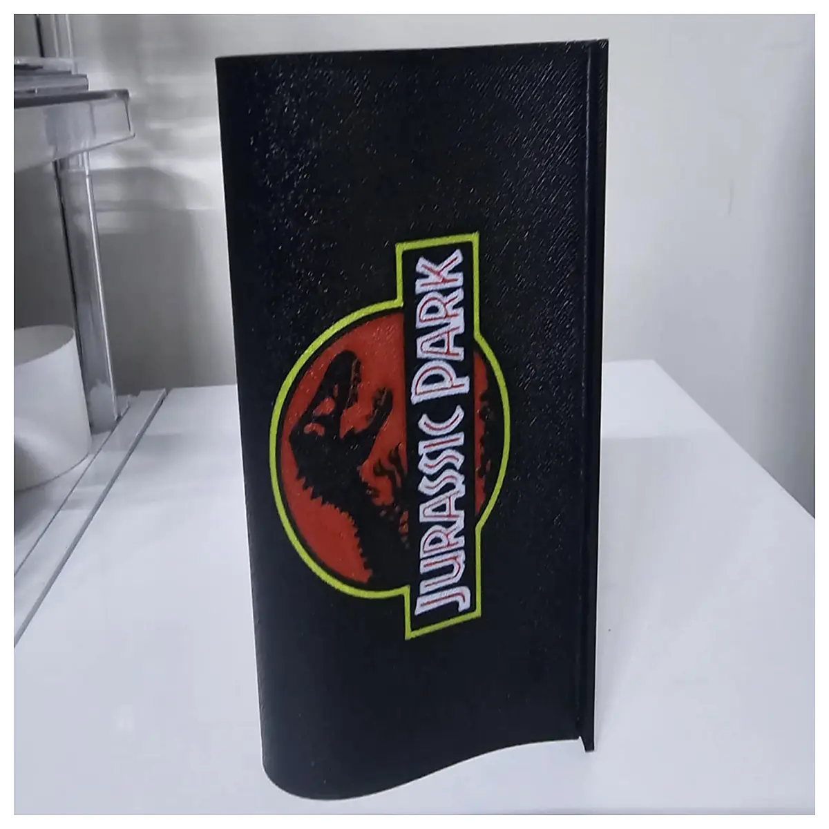 License Plate Dinosaur Theme Model Collectible Display Piece Jurassic World Accessory