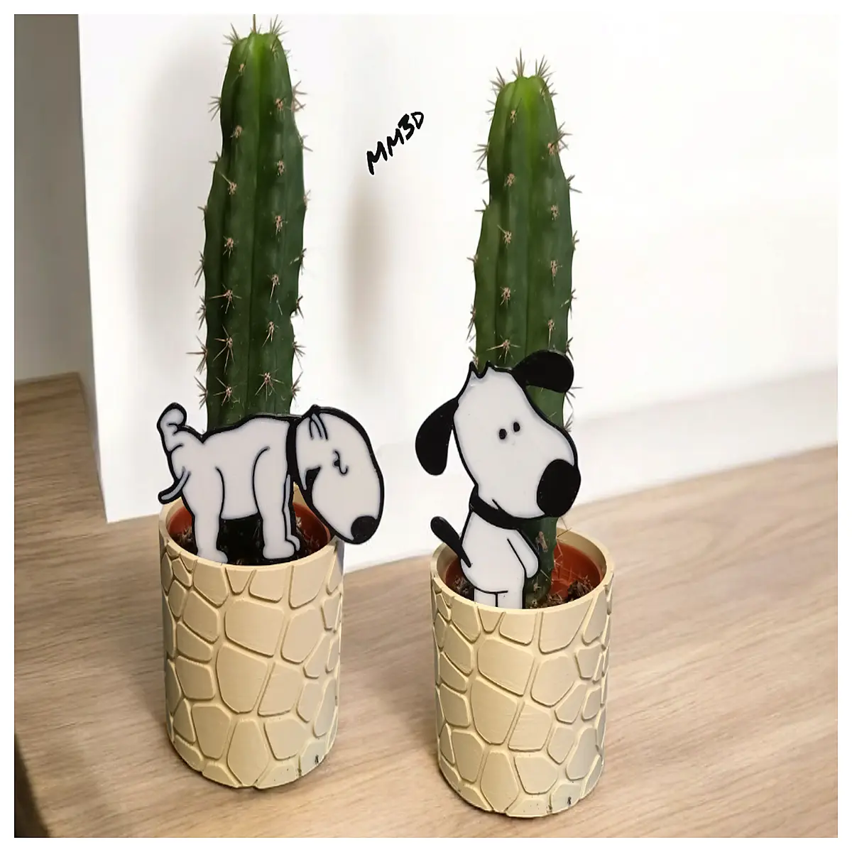 funny dog garden stakes cute animal lawn ornaments novelty pet yard decorations for grass