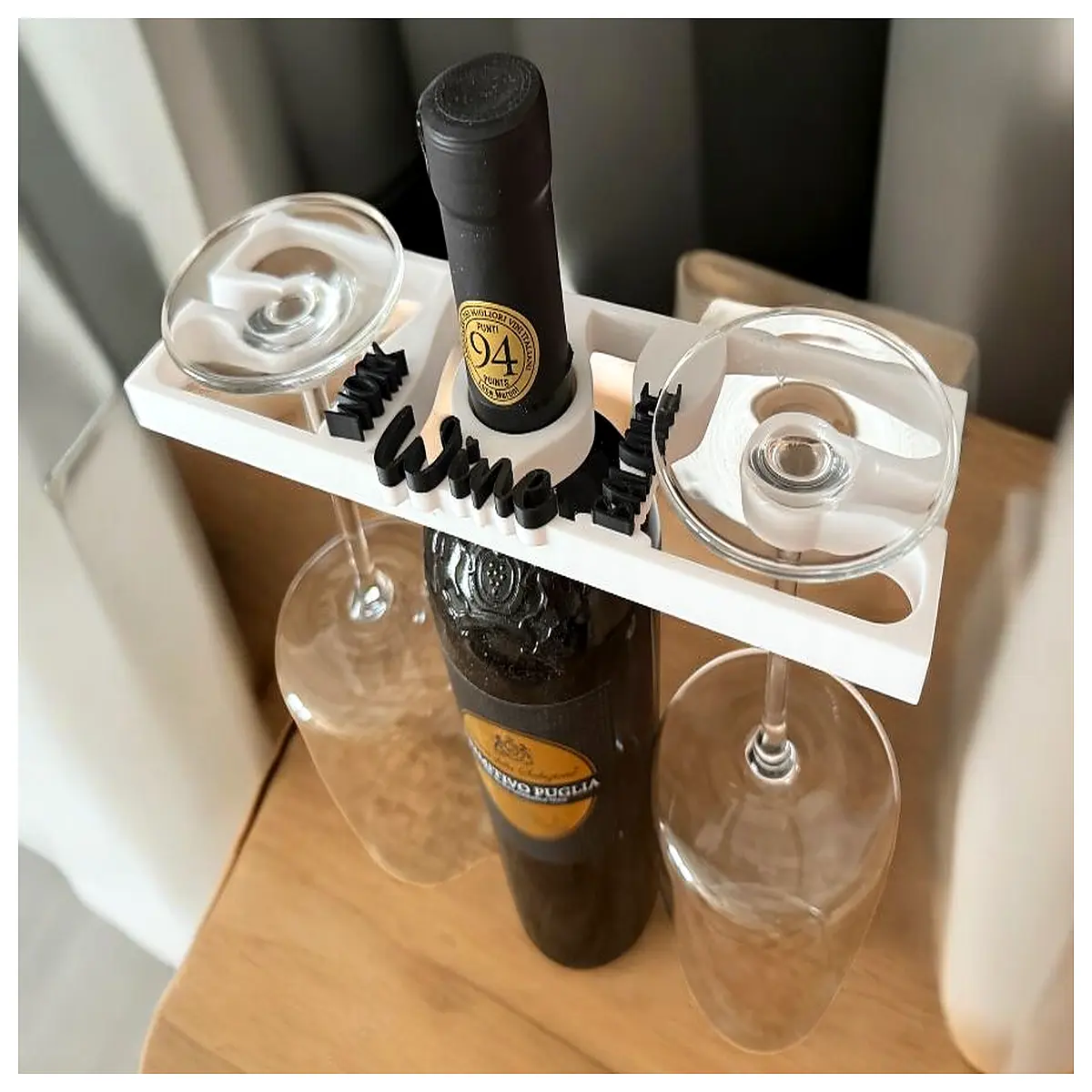 Wine Rack Wine Display Stand Wine Glass Storage Balanced Arrangement Home Bar Decor Wine Accessory Essentials