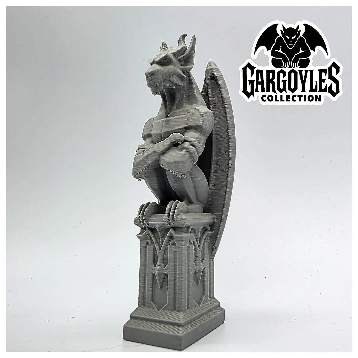Stone Golem Statue Decoration Outdoor Garden Ornament Yard Sculpture Gothic Figure Art Piece