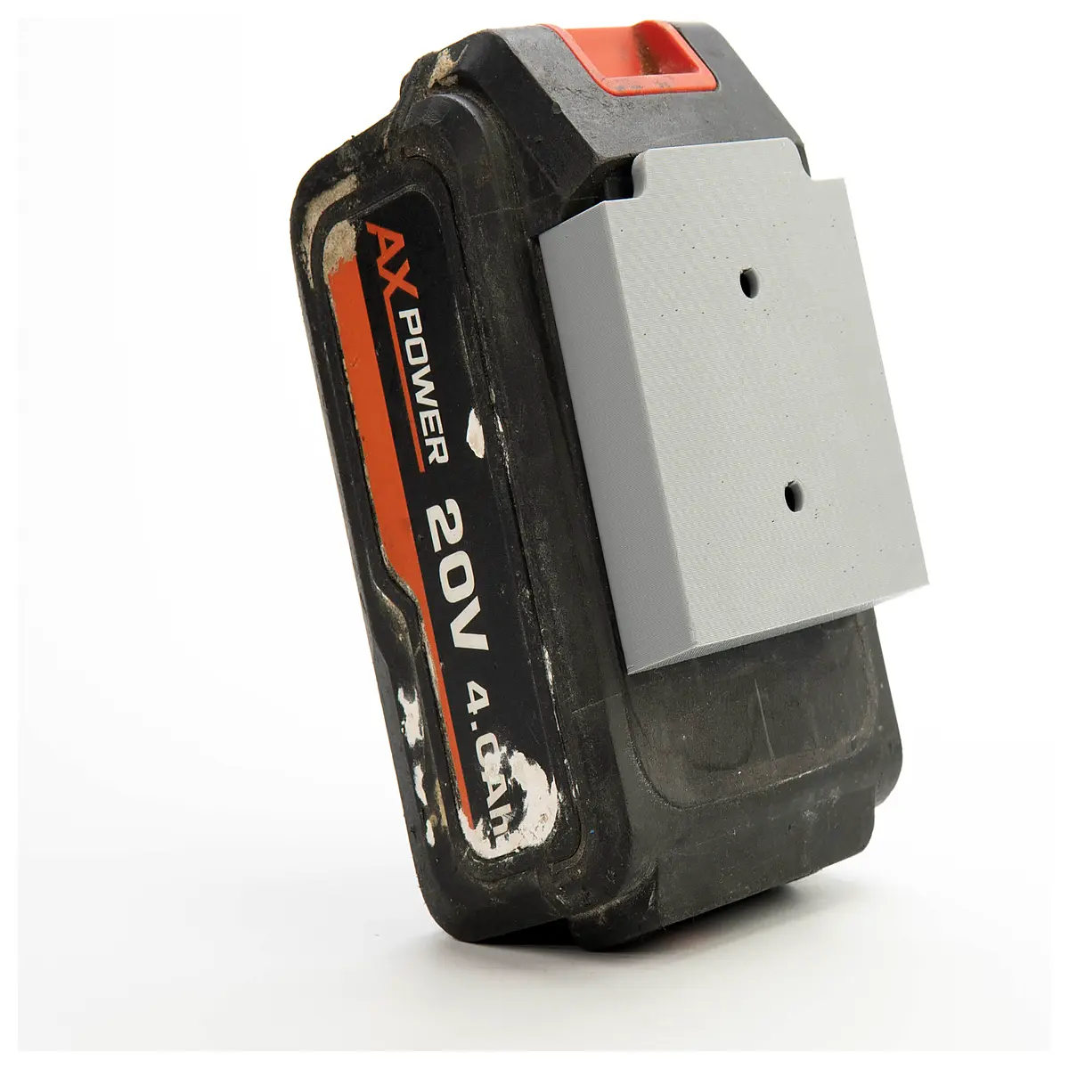 wall mounted axpower battery holder organizer rack for power tools storage charging dock station