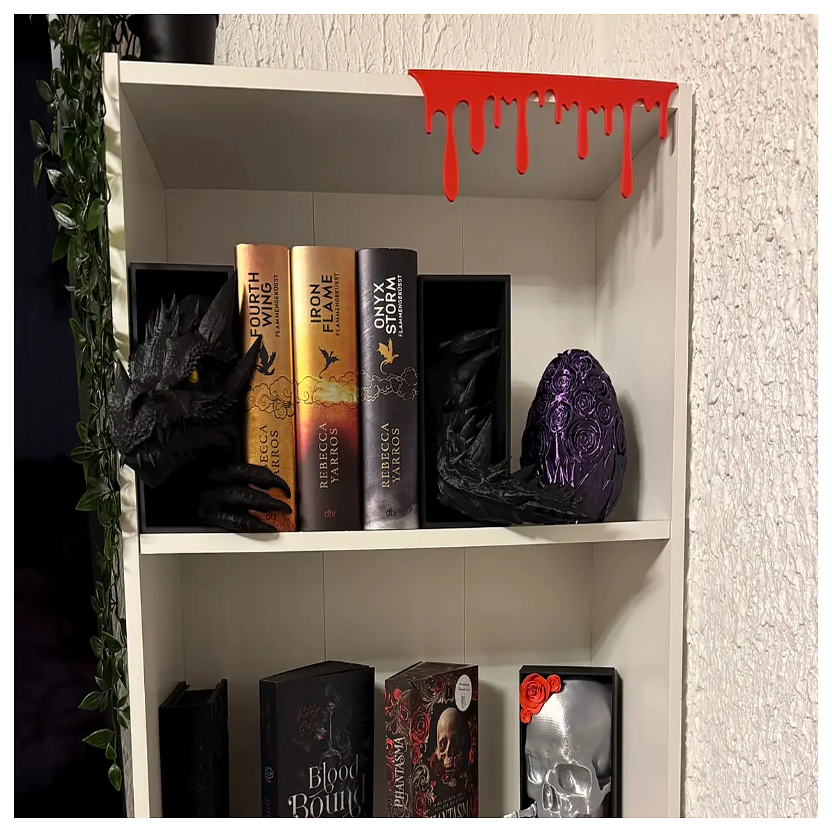 Blood Drop Shelf Decor Wall Decoration Hanging Shelves Creative Home Decor Wall Accent Shelf Accessories