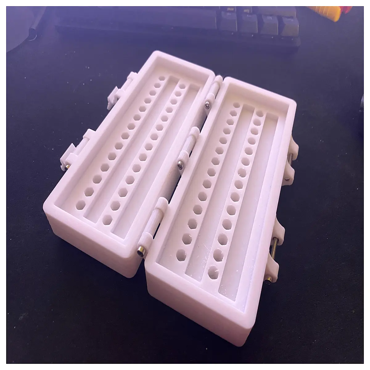 Screw Box Organizer Storage Case Electronic Parts Container Repair Box Screw Storage Box