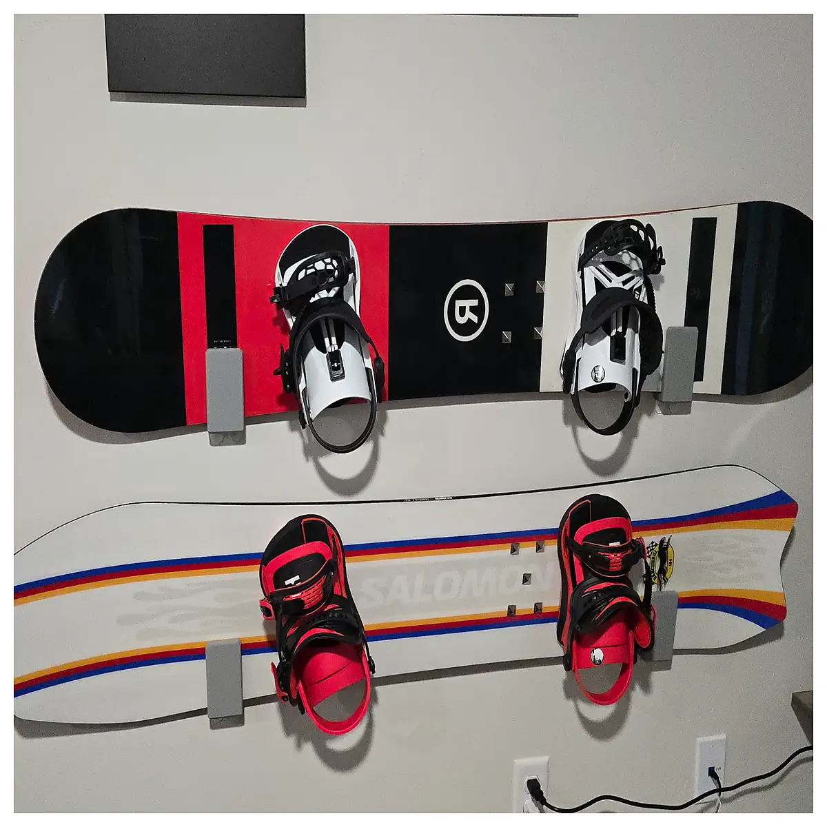 Snowboard Rack Storage Sticky Base Holder Board Surface Indoor Outdoor Sports Accessory