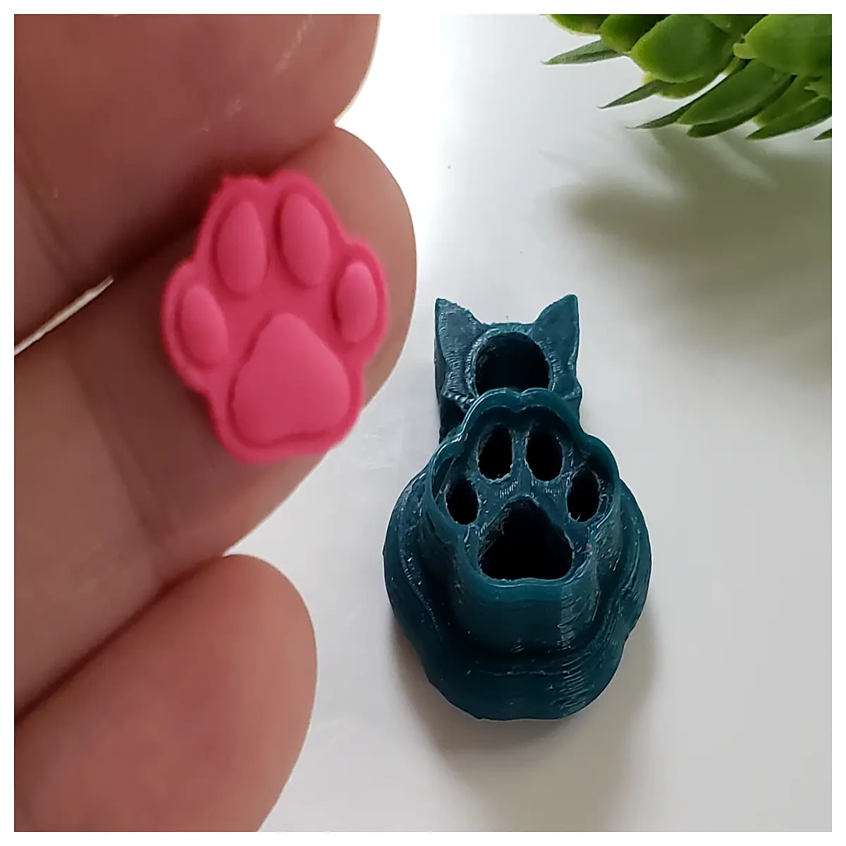 Mini Paw Print Polymer Clay Earring Cutter Tool DIY Earring Making Craft Accessories Polymer Clay Tool