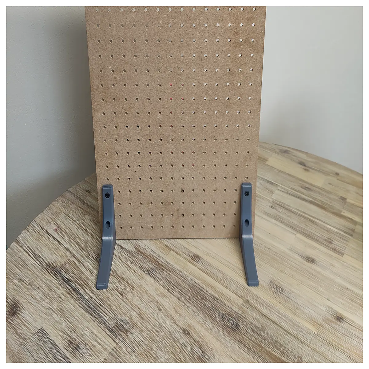 1 Inch Perforated Board Stand Wall Mounting Panel Support Furniture Accessory Perforated Board Foot