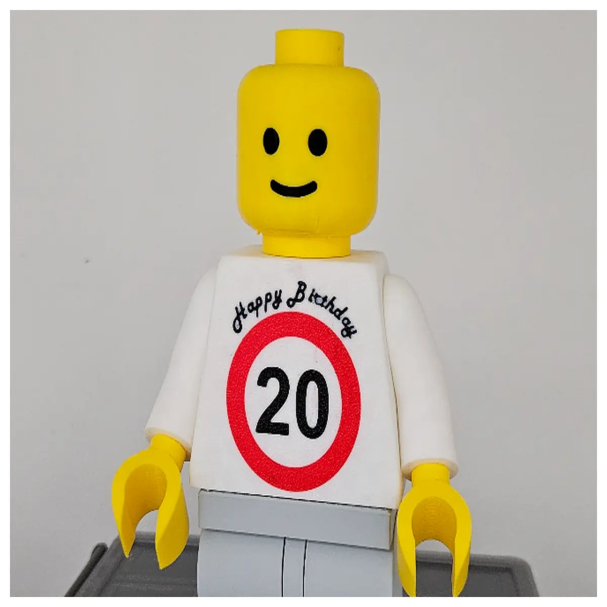 Building Man Toy 20cm Birthday Decoration 18 80 Years Old Kids Seniors Gift Party Supplies