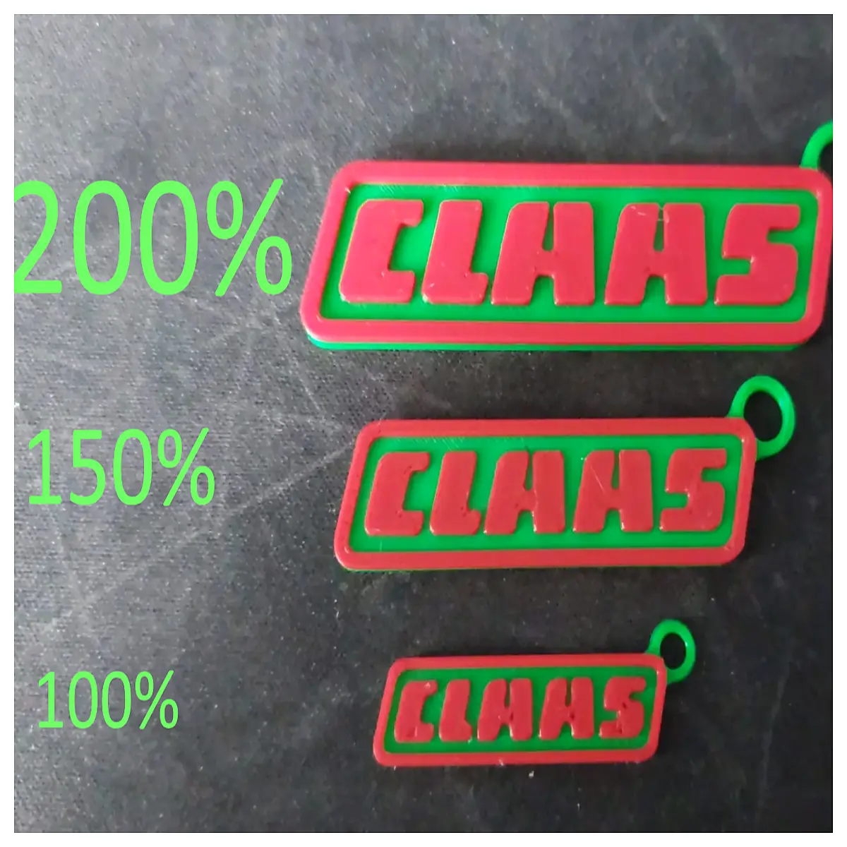 CLAAS Keychain Charm Farm Equipment Parts Agricultural Tool Decoration CLAAS Accessory Keyring Decoration Farm Parts