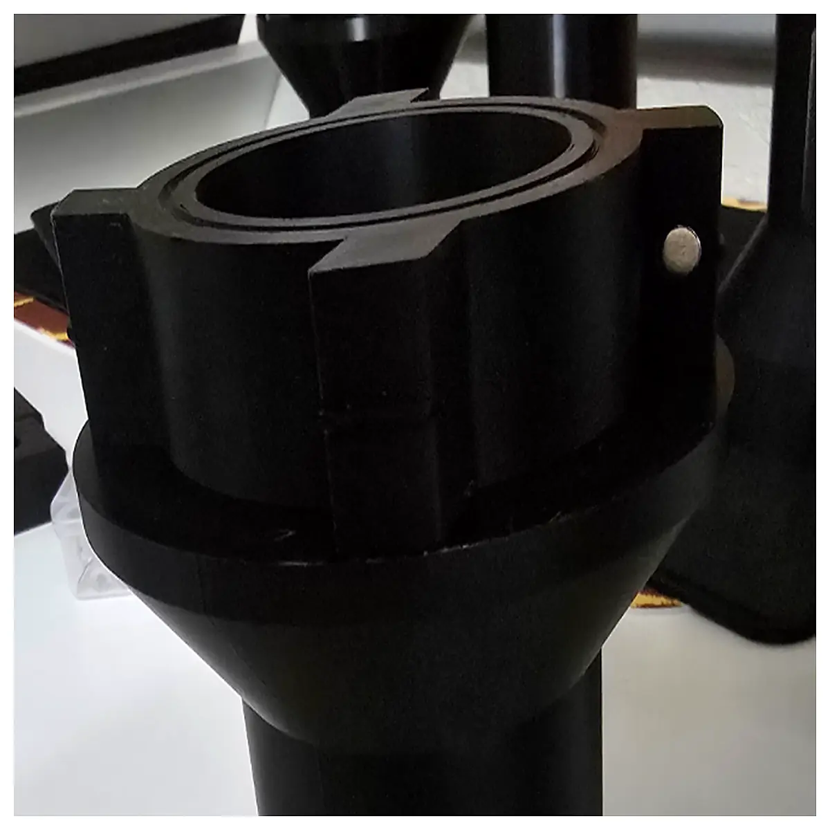 25mm male magnetic collector quick connect adapter for shop vac hose fitting