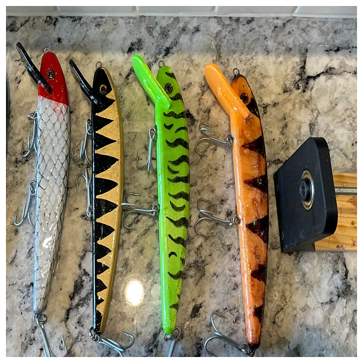 8 Inch Deep Sea Lure Fish Attractor Fishing Accessory Bait Set Increase Catch Fishing Tool