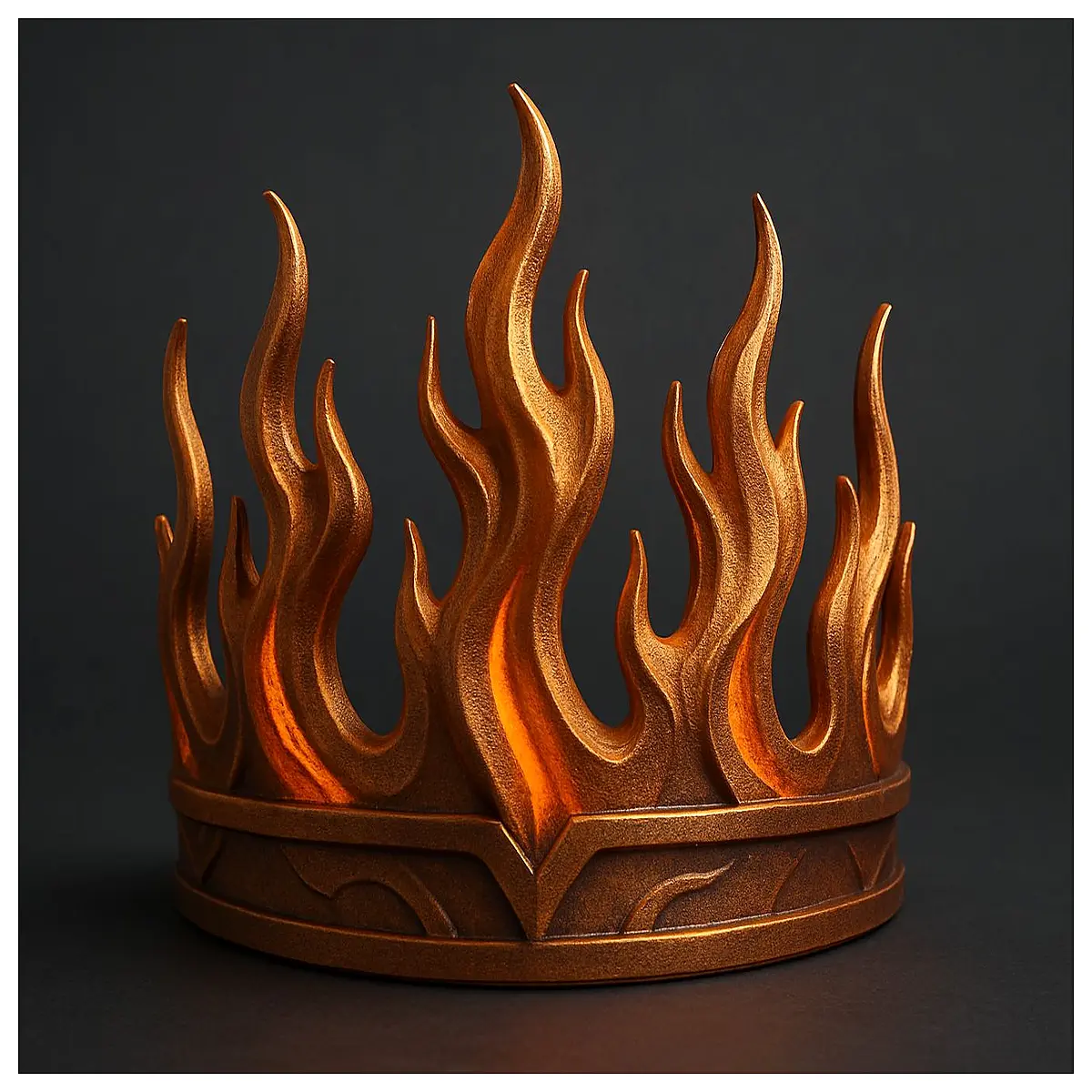 gothic flame crown jewelry for women dark fantasy cosplay wicca witchy aesthetic fire hair accessory