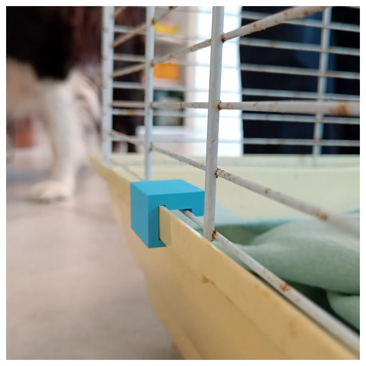 Bird Cage Clamp Rod Connection Base Bird Cage Accessories Support Bracket Fixing Parts
