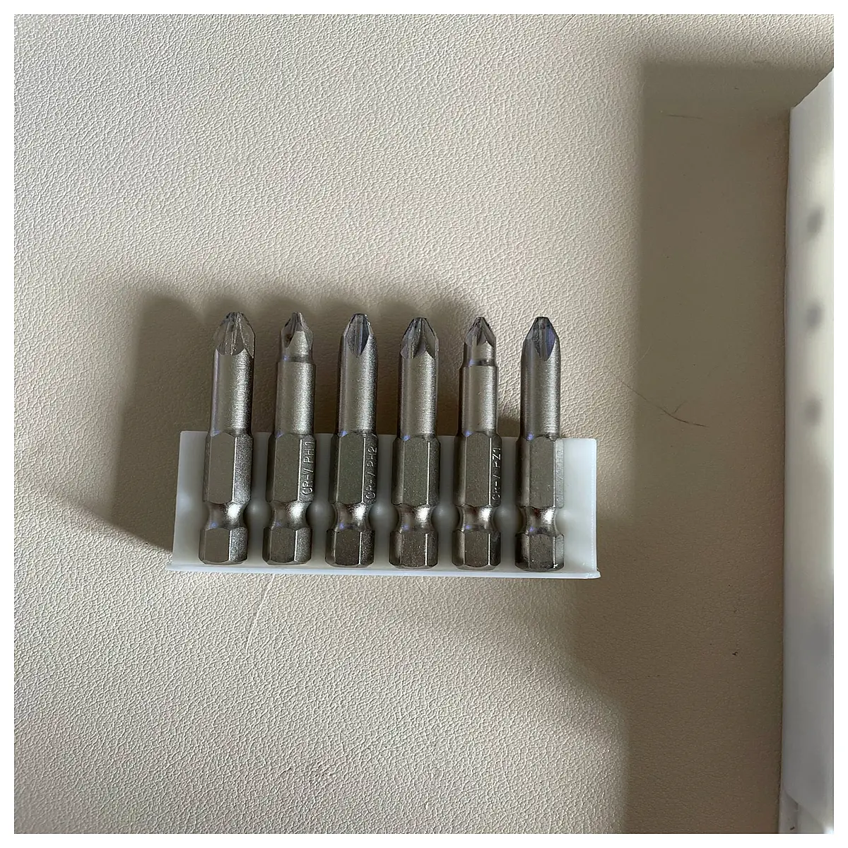 magnetic screwdriver holder organizer for desk workbench storage rack tool box accessory