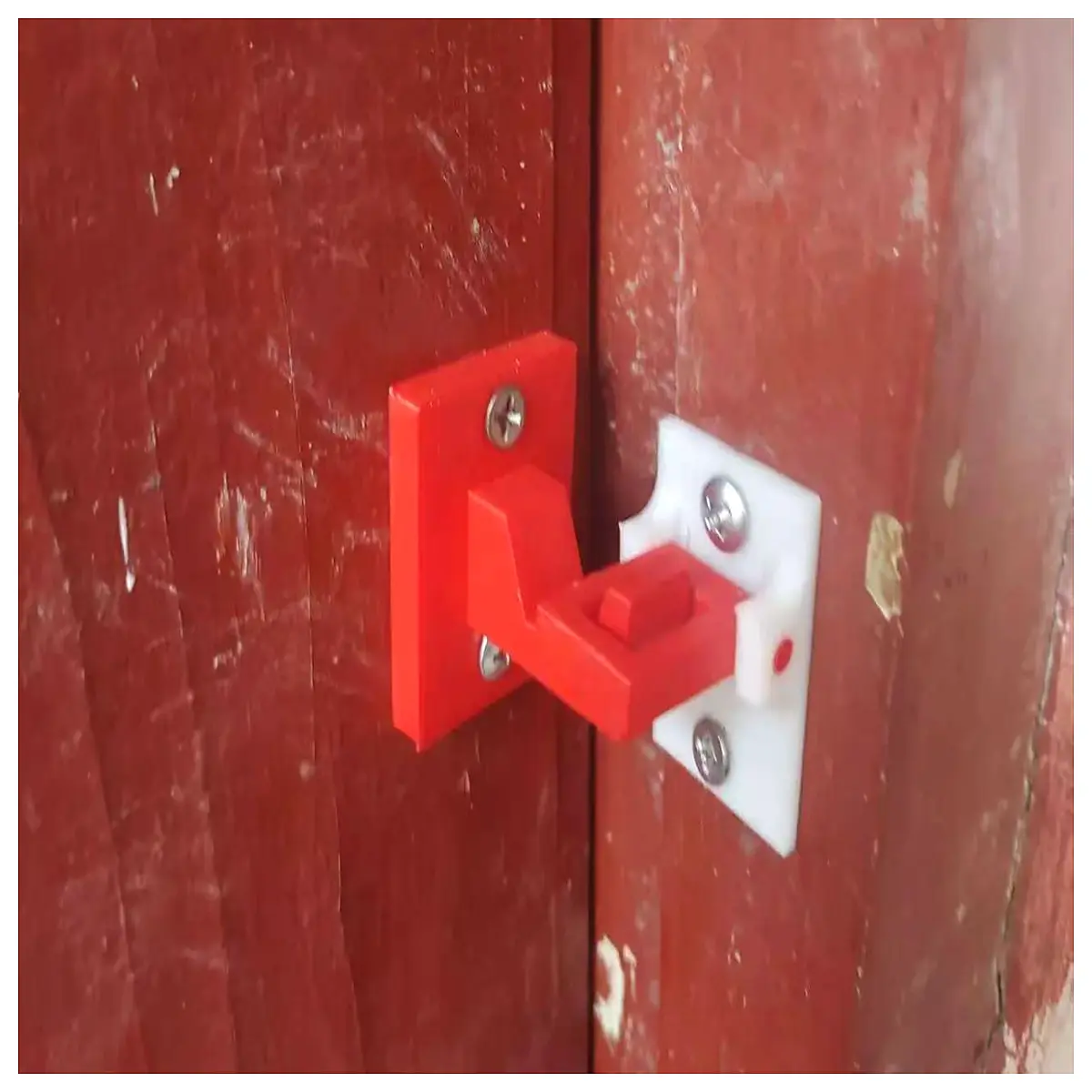 simple door latch stopper for kids safety baby proofing home security no drill adhesive knob cover