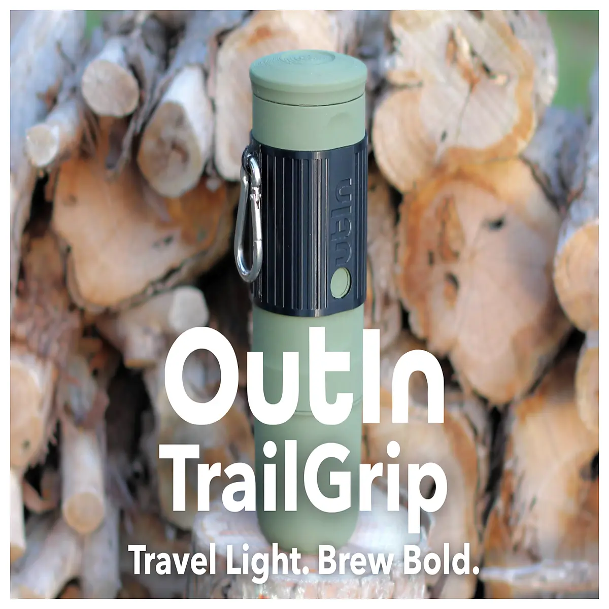 OutIn TrailGrip Hiking Phone Mount Adventure Support Device Mobile Holder Outdoor Accessories Trekking Support