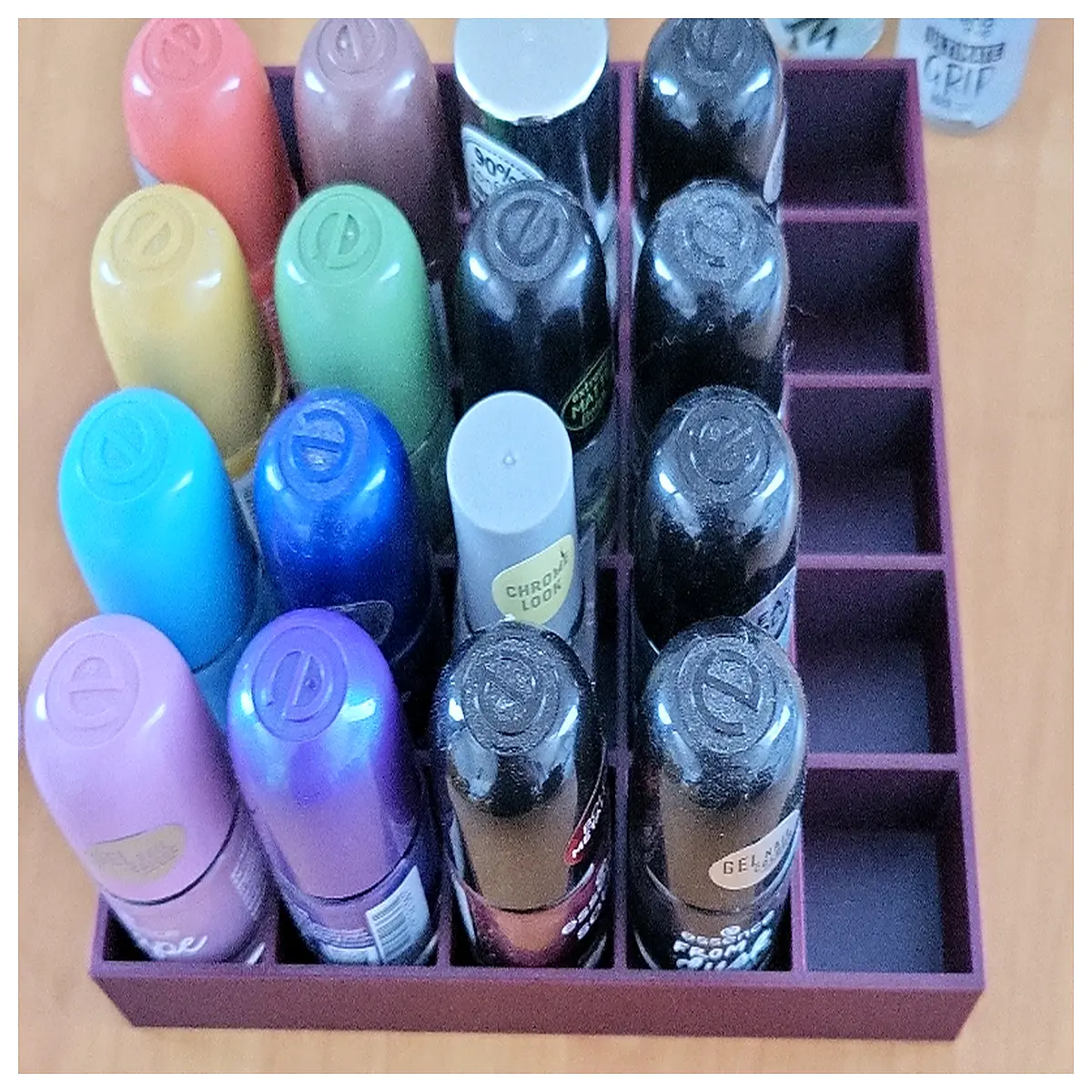 Nail Polish Box Storage Container Organizer Preserve Your Nail Polish Collection