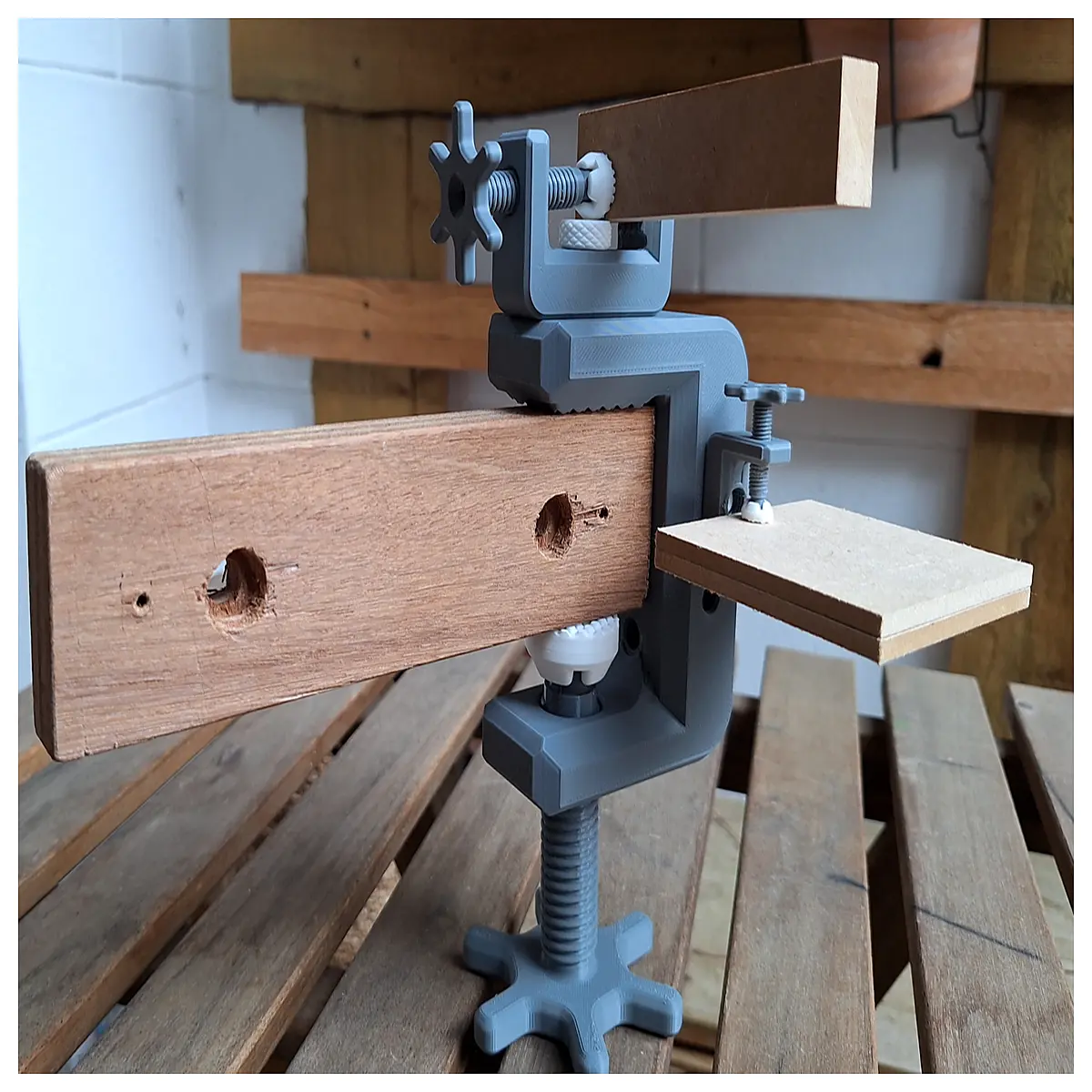m8 threaded c clamp anisotropic filler for composite layup and molding fixtures