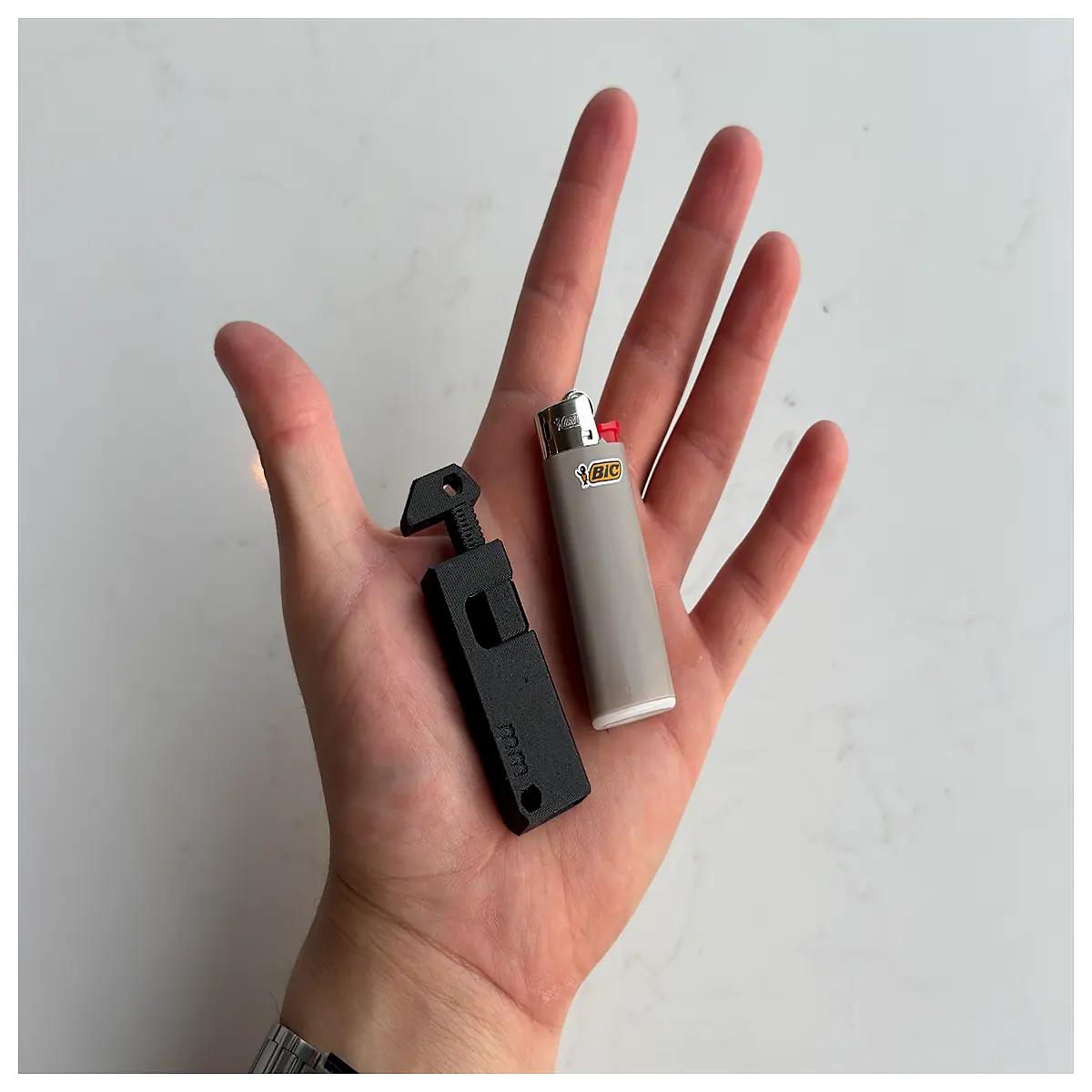 edc metric caliper wrench multi tool compact pocket size precision measurement adjustable spanner for camping repair