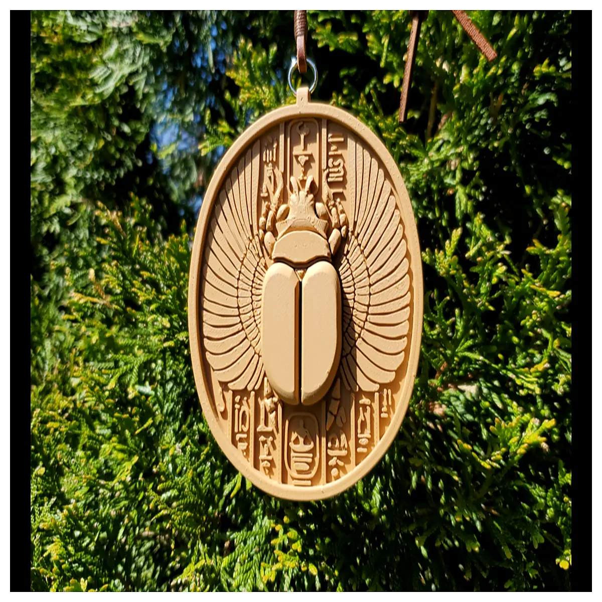 Ancient Egyptian Scarab Amulet Necklace Lucky Charm Symbolizes Wealth Protection Scarab Jewelry