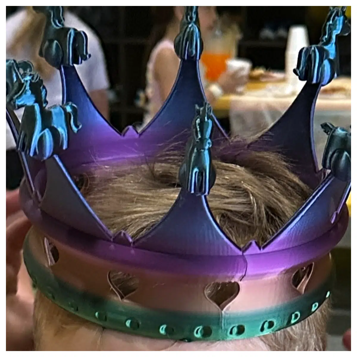 Crown for Girls Princess Crown Party Hat Kids Birthday Gift Decoration Elegant Headpiece Party Supplies