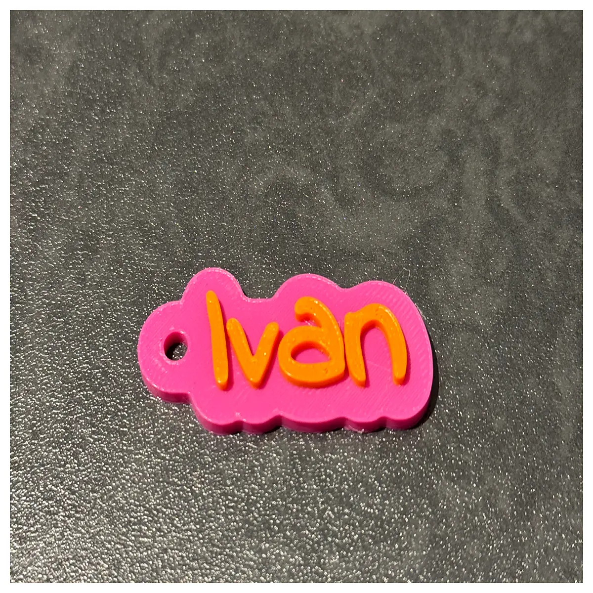 Ivan Keychain Simple Keychains Car Phone Accessories Unisex Daily Use Key Decoration Keyring Replacement