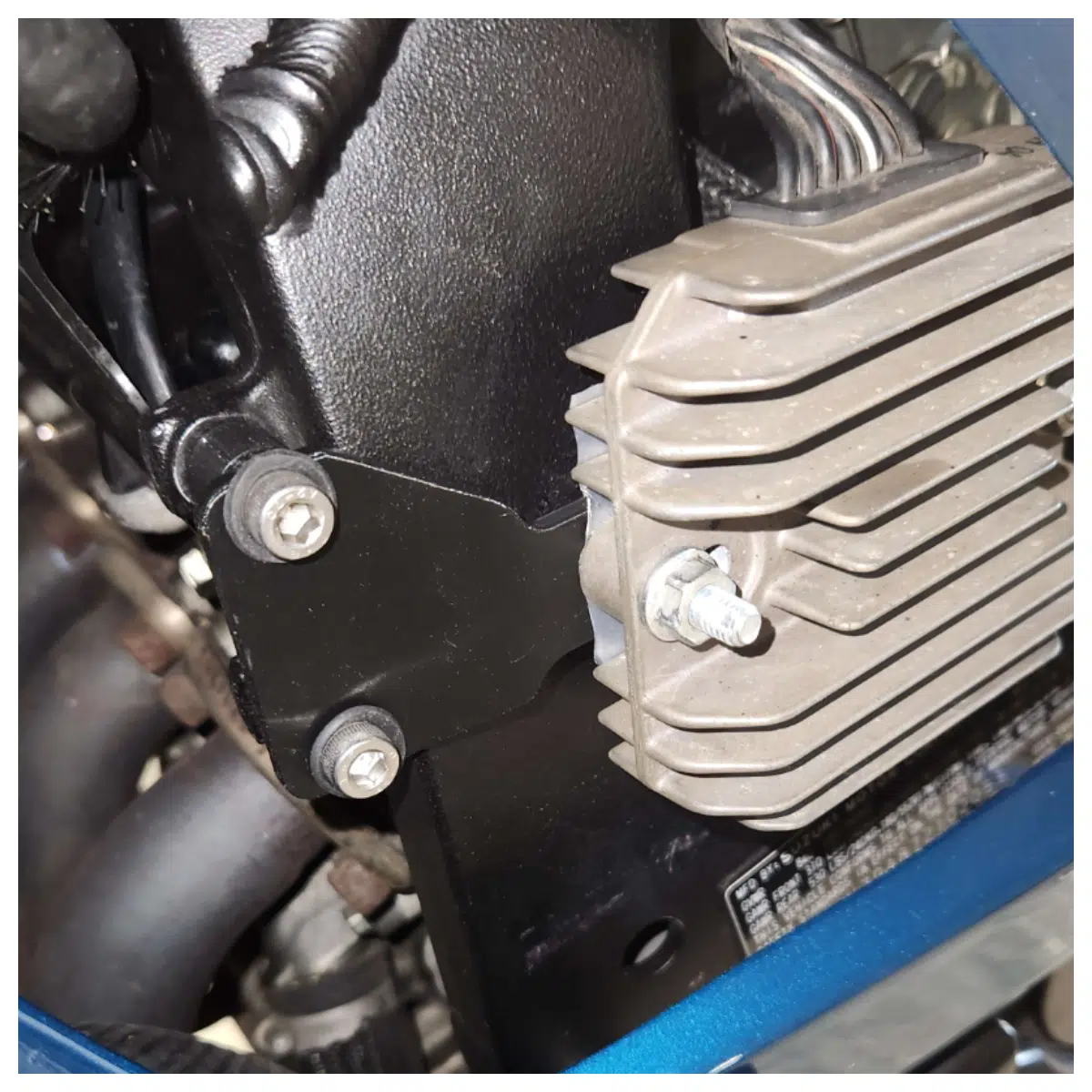 GSXR600 750 Rectifier Side Mount Bracket Motorcycle Repair Parts Electronic Component Support 600750 Parts Fixer