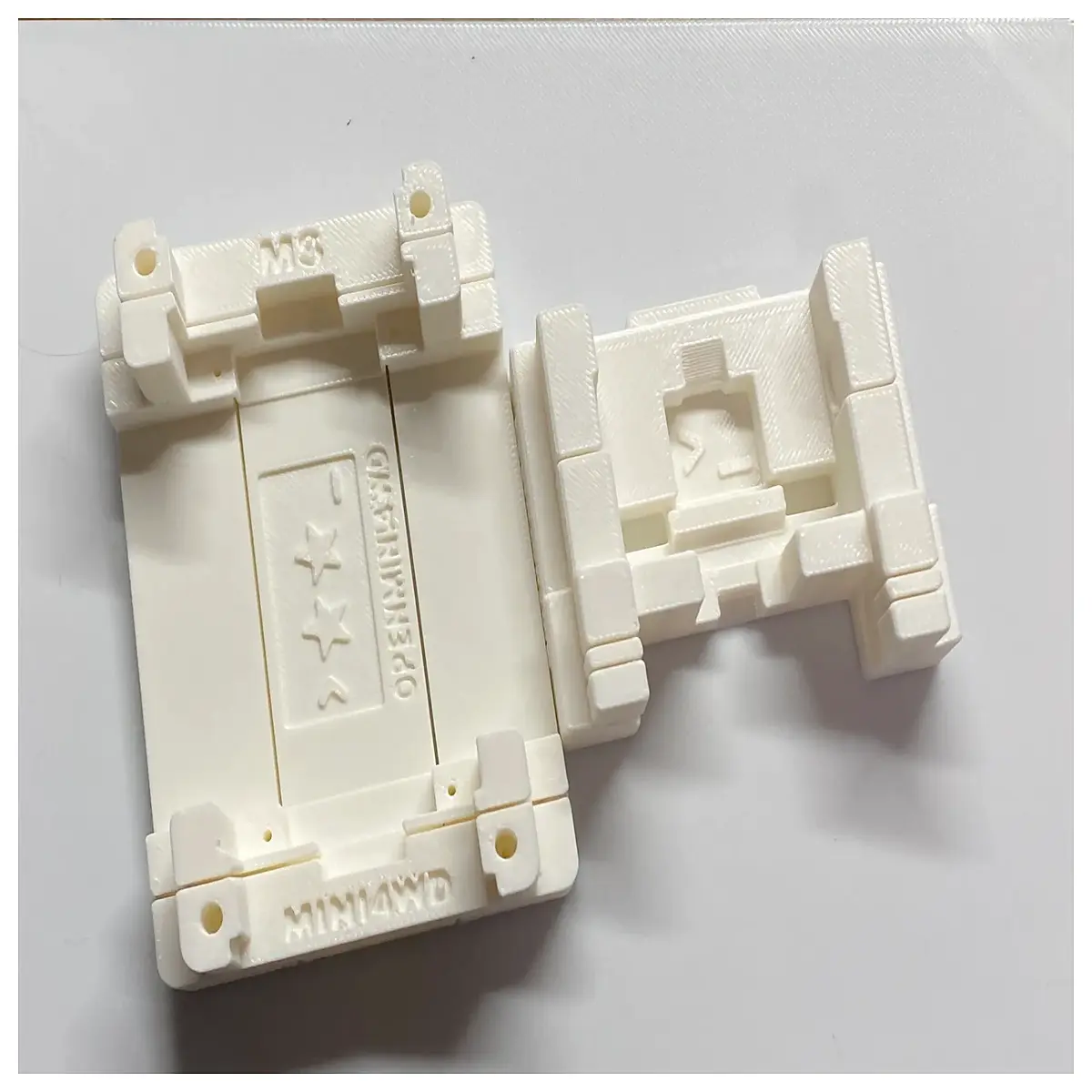mini 4wd ms chassis internal shock absorber cutting die template for precision modification and suspension tuning parts